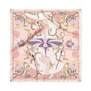 NWT Lost Pattern NYC The Dreamer Bandana Silk Scarf